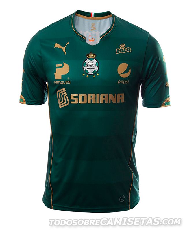 OFICIAL Tercer jersey Puma de Santos Laguna 2015 Todo Sobre Camisetas